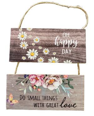 Small Wooden Encouragement Sign